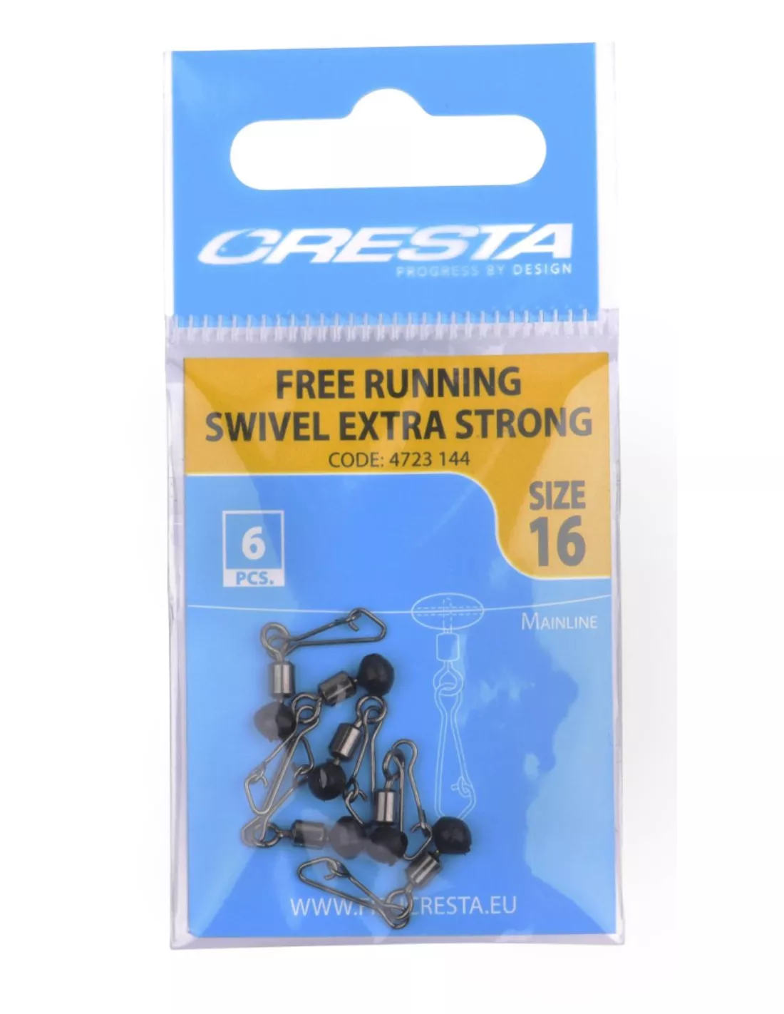 Spro CRESTA FREE RUNNING SWIVEL X-STRNG 3 Spro CRESTA FREE RUNNING SWIVEL X-STRNG