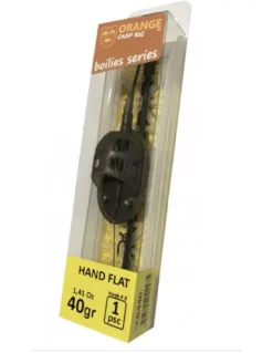 LIFE ORANGE IN-LINE CARP RIG HAND FLAT