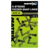 MATRIX X-STRONG FEEDER SNAP LINK -Kwaliteitswinkel Voor Visbenodigdheden matrix x strong feeder snap link