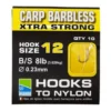 PRESTON BARBLESS CARP EXTRA STRONG 1 PRESTON BARBLESS CARP EXTRA STRONG -Kwaliteitswinkel Voor Visbenodigdheden preston barbless carp extra strong