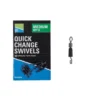 PRESTON QUICK CHANGE SWIVELS -Kwaliteitswinkel Voor Visbenodigdheden preston quick change swivels