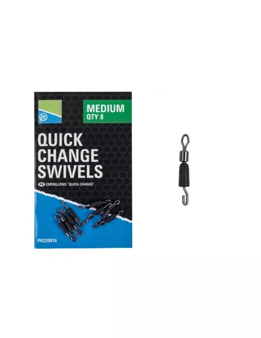 PRESTON QUICK CHANGE SWIVELS 3 PRESTON QUICK CHANGE SWIVELS