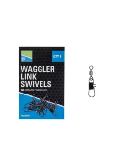 PRESTON WAGGLER LINK SWIVELS (10)