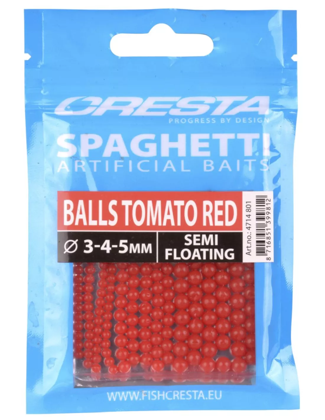 SPRO CRESTA SPAGHETTI BALLS (3,4,5 MM) 3 SPRO CRESTA SPAGHETTI BALLS (3,4,5 MM)